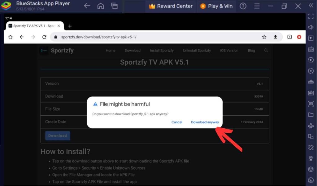 Download Sportzfy For Windows 2